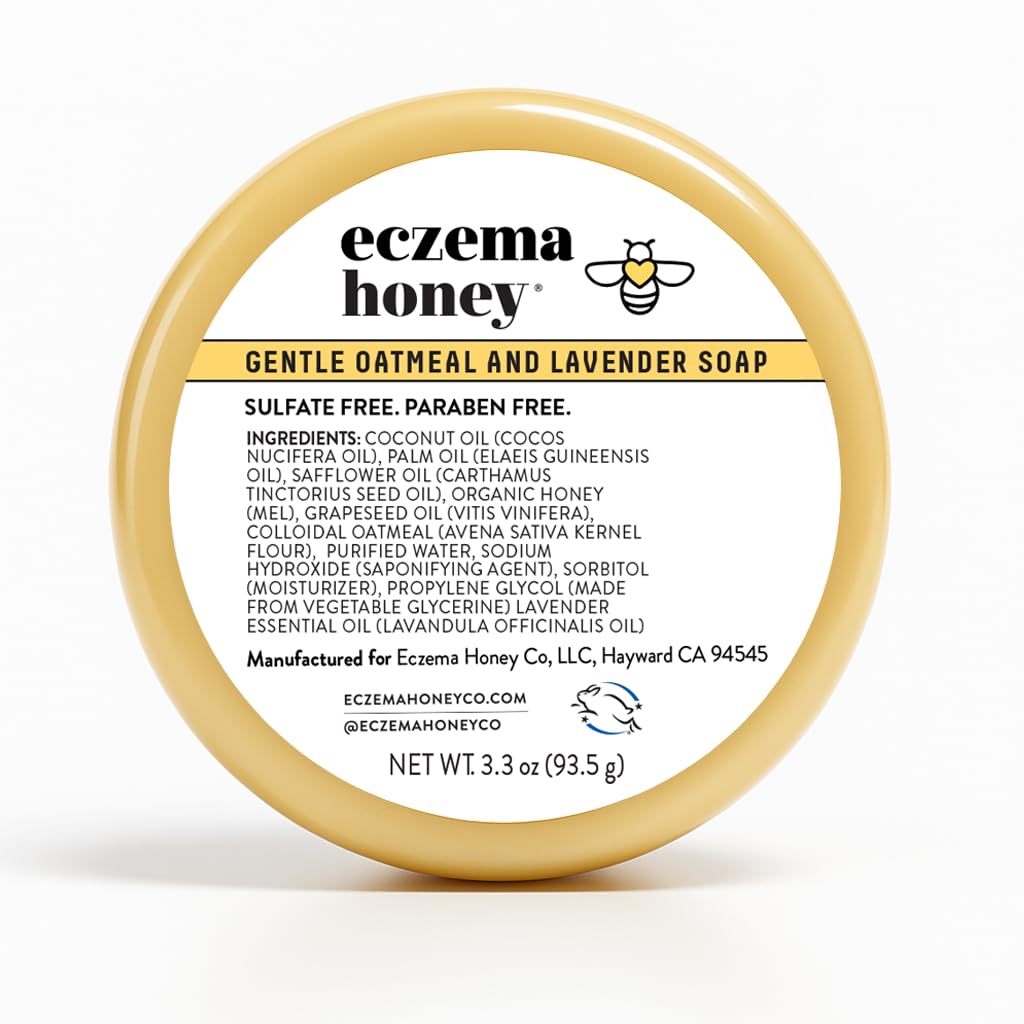 Eczema Honey Gentle Oatmeal and Lavender Soap