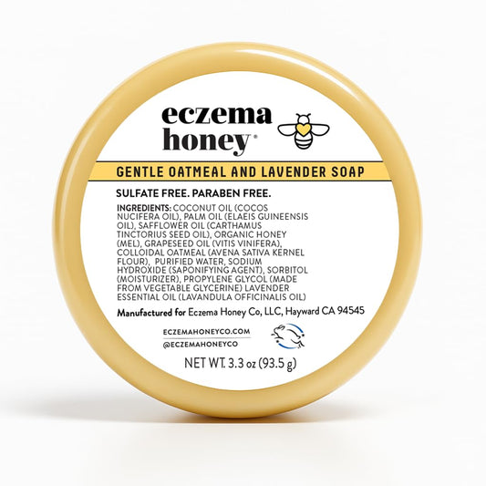 Eczema Honey Gentle Oatmeal and Lavender Soap