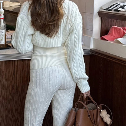 Knit Loungewear Set