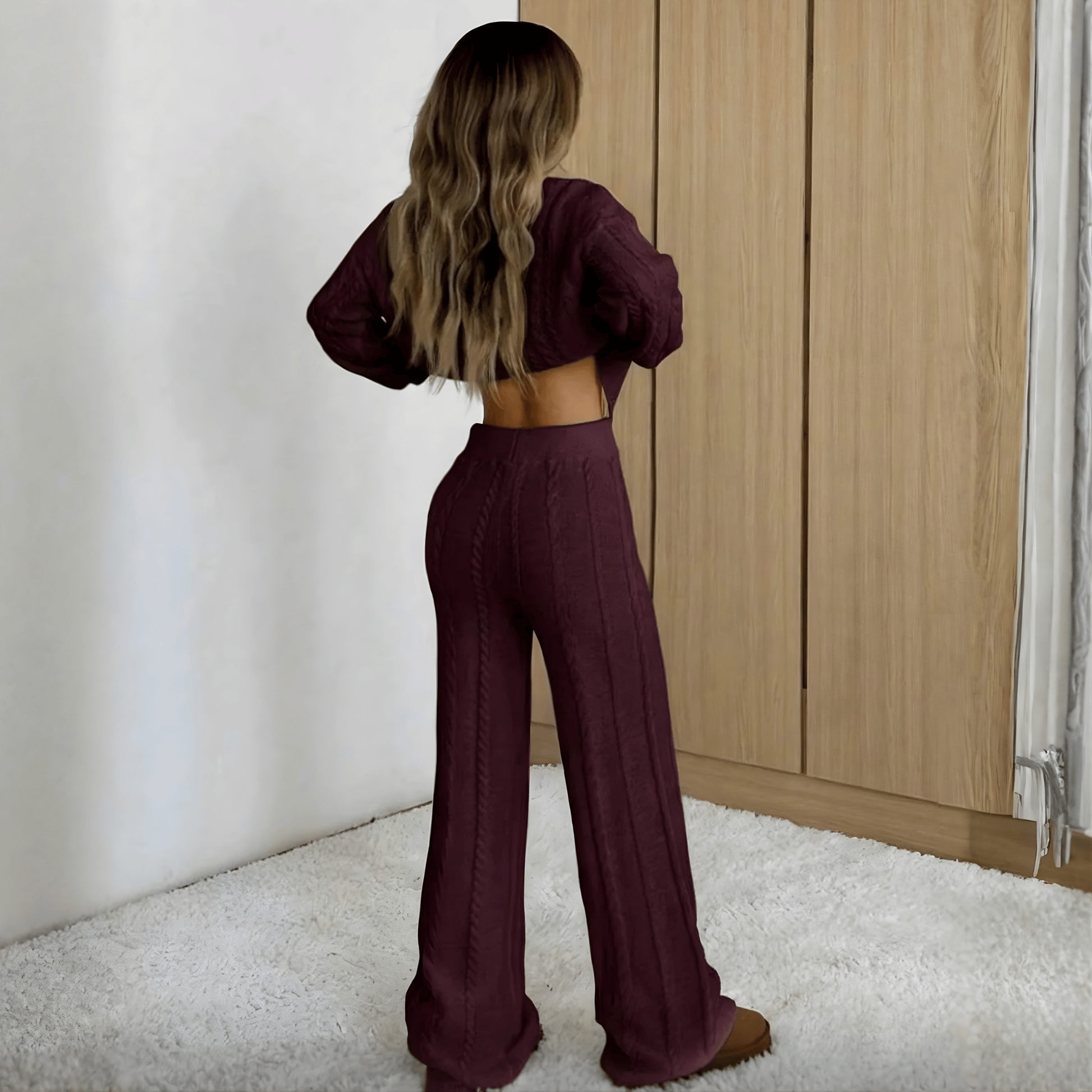 Knitted Loungewear Set