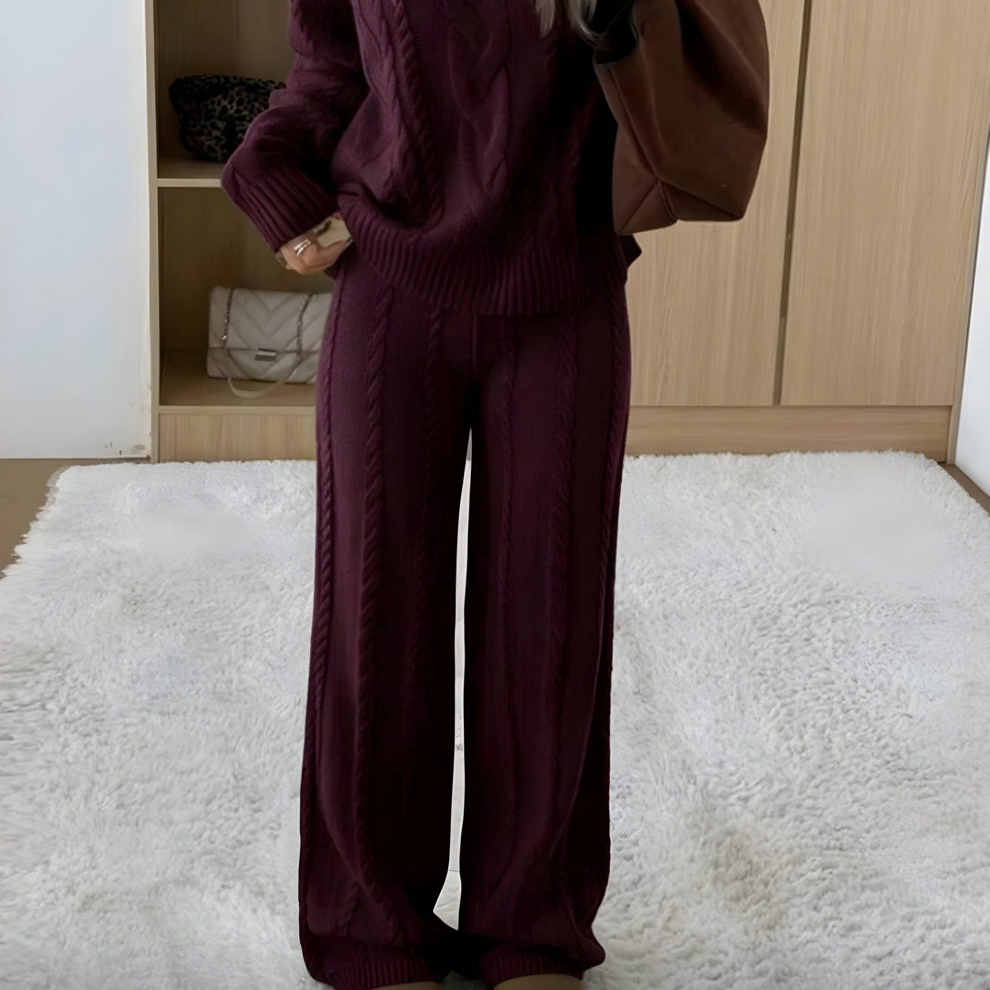 Knitted Loungewear Set